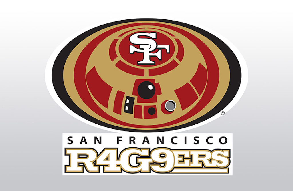 Star Wars-themed San Francisco 49ers logo