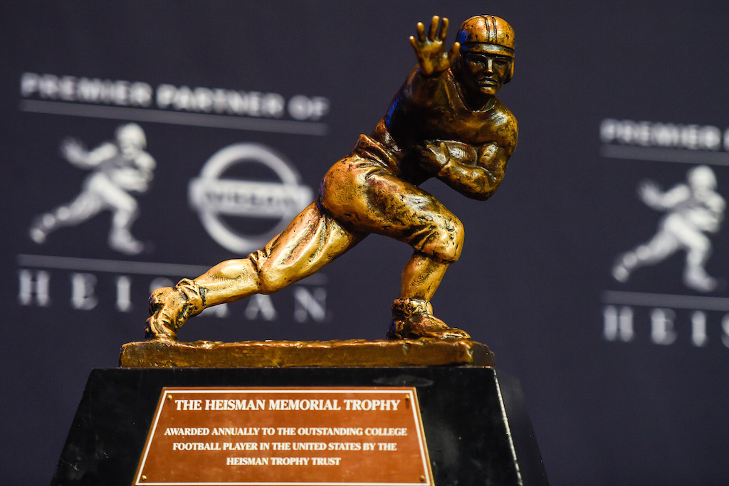 Heisman Trophy at the 2014 presentation