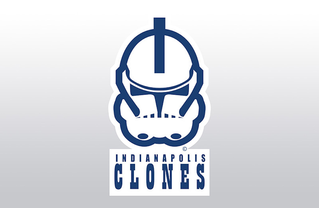 Star Wars-themed Indianapolis Colts logo