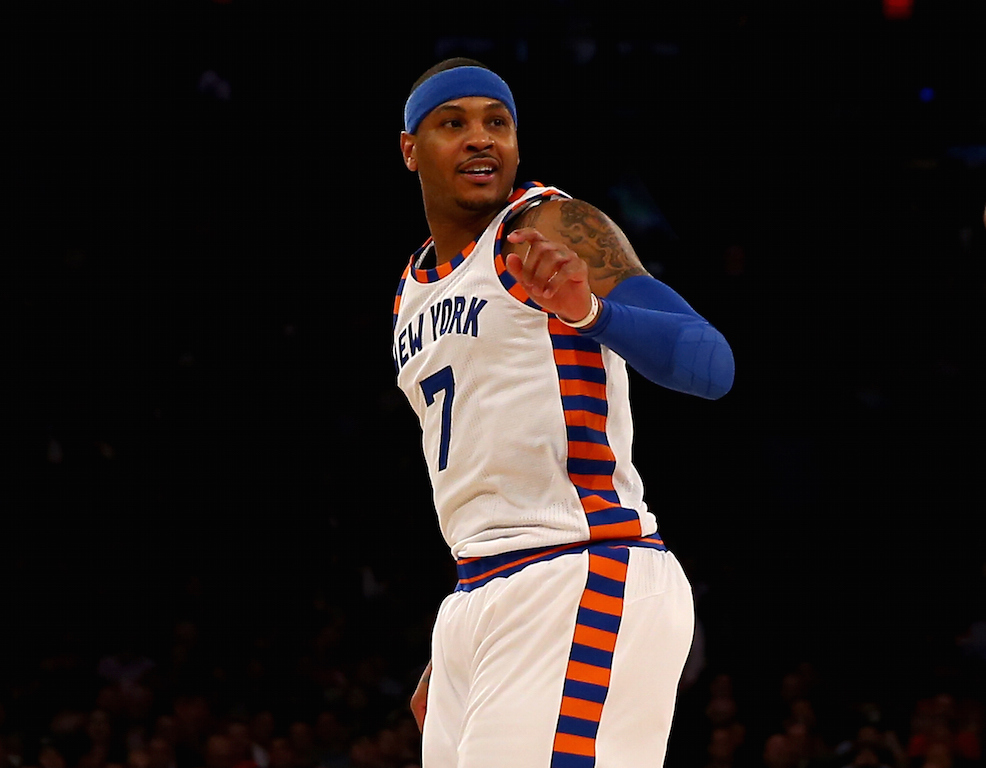 "Are you there God? It's me, Carmelo."