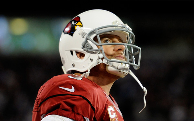 Carson Palmer, during the NFC Championship Game Jared C. Tilton/Getty Images