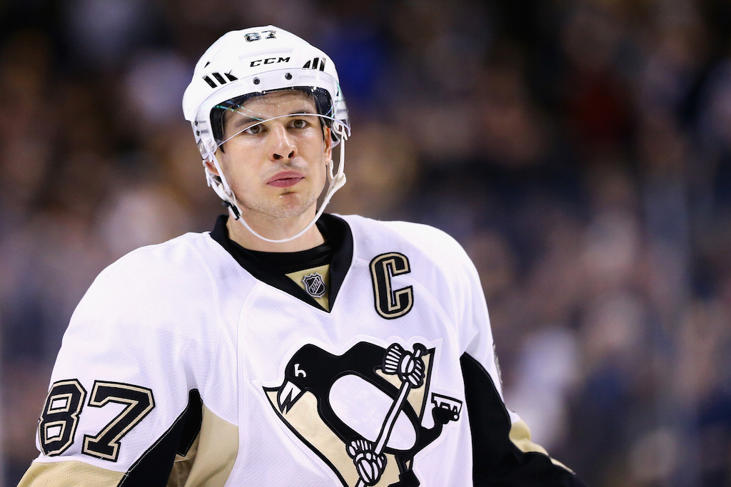 Sidney Crosby of the Pittsburgh Penguins