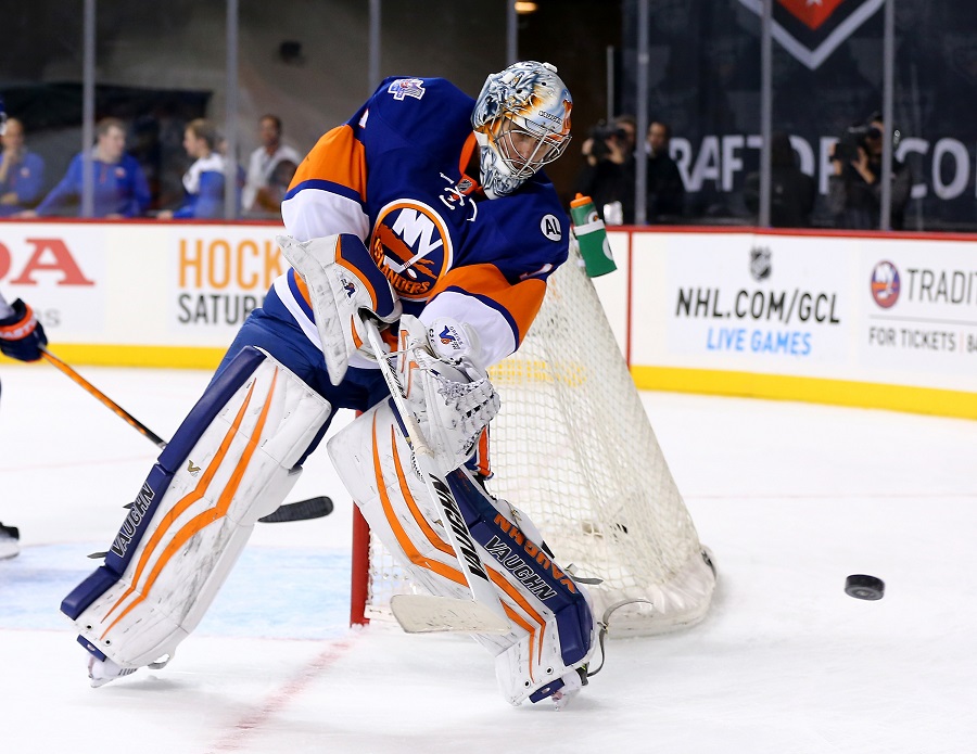 Thomas Greiss #1 of the New York Islanders