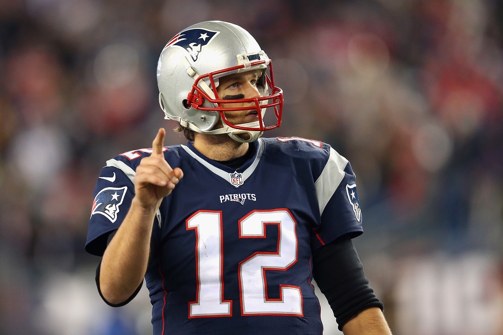 during the AFC Divisional Playoff Game at Gillette Stadium on January 16, 2016 in Foxboro, Massachusetts.