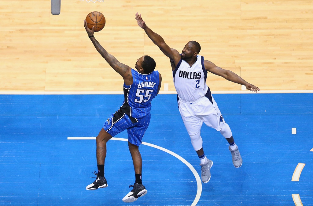 during the second half at American Airlines Center on March 1, 2016 in Dallas, Texas.