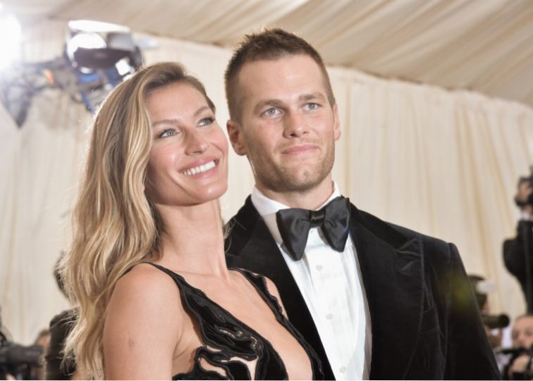 Gisele Bündchen and Tom Brady at the Costume Institute Gala.