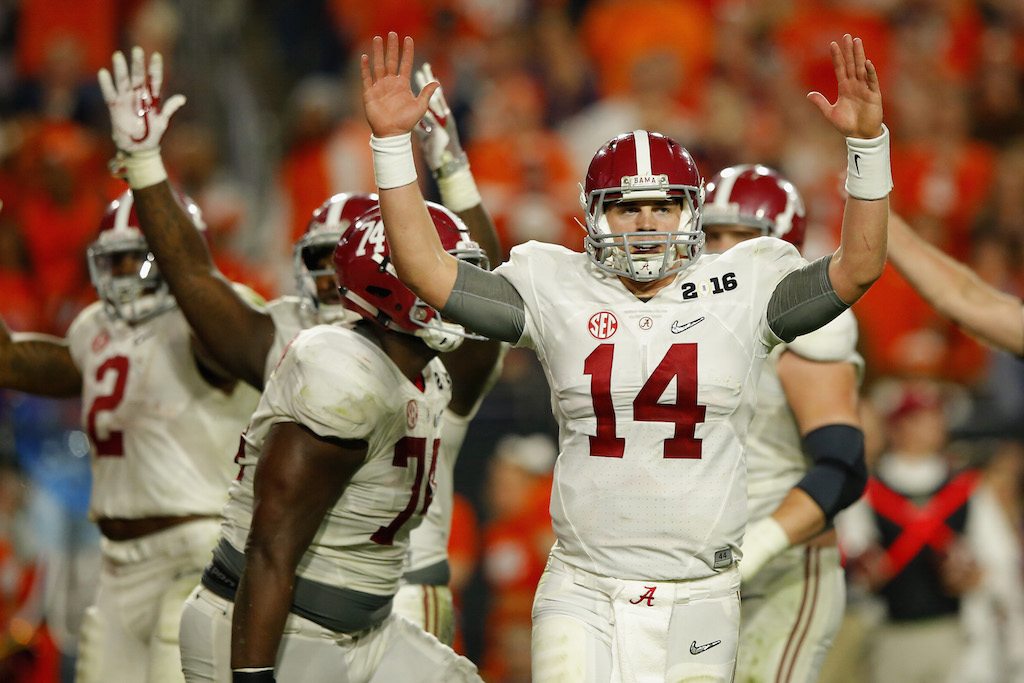 It's all about the Alabama Crimson Tide | Kevin C. Cox/Getty Images