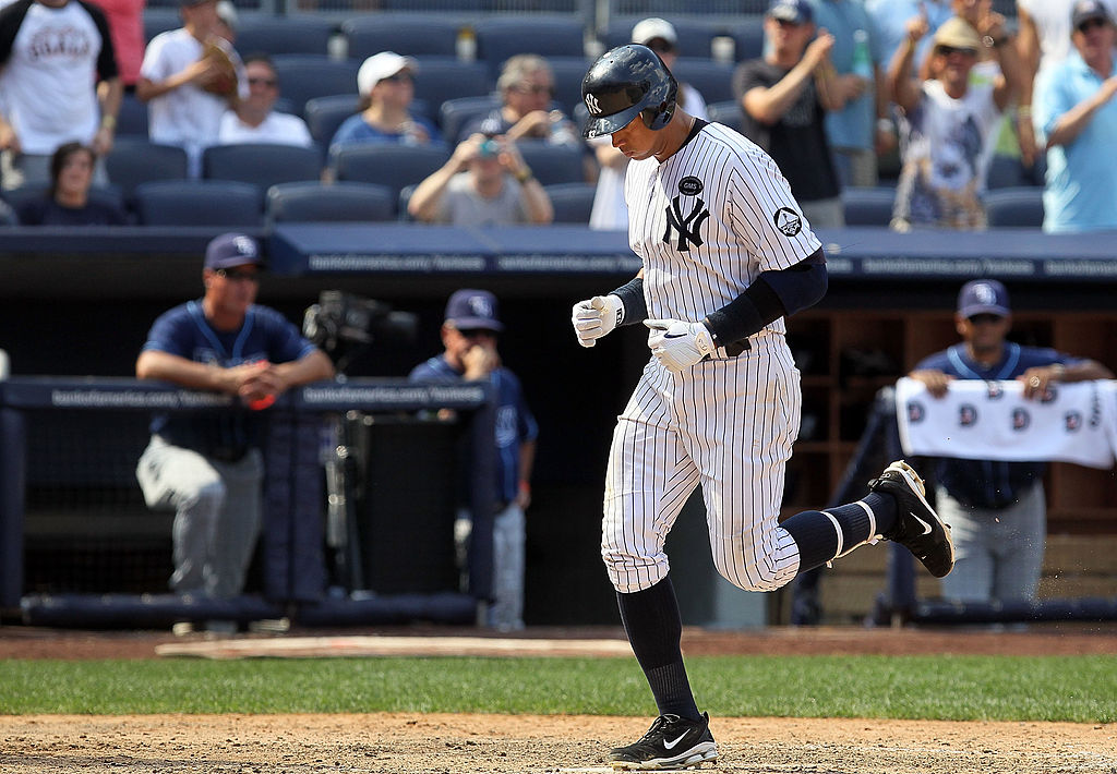 Alex Rodriguez of the New York Yankees