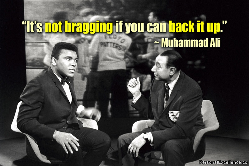 Ali and Howard Cosell