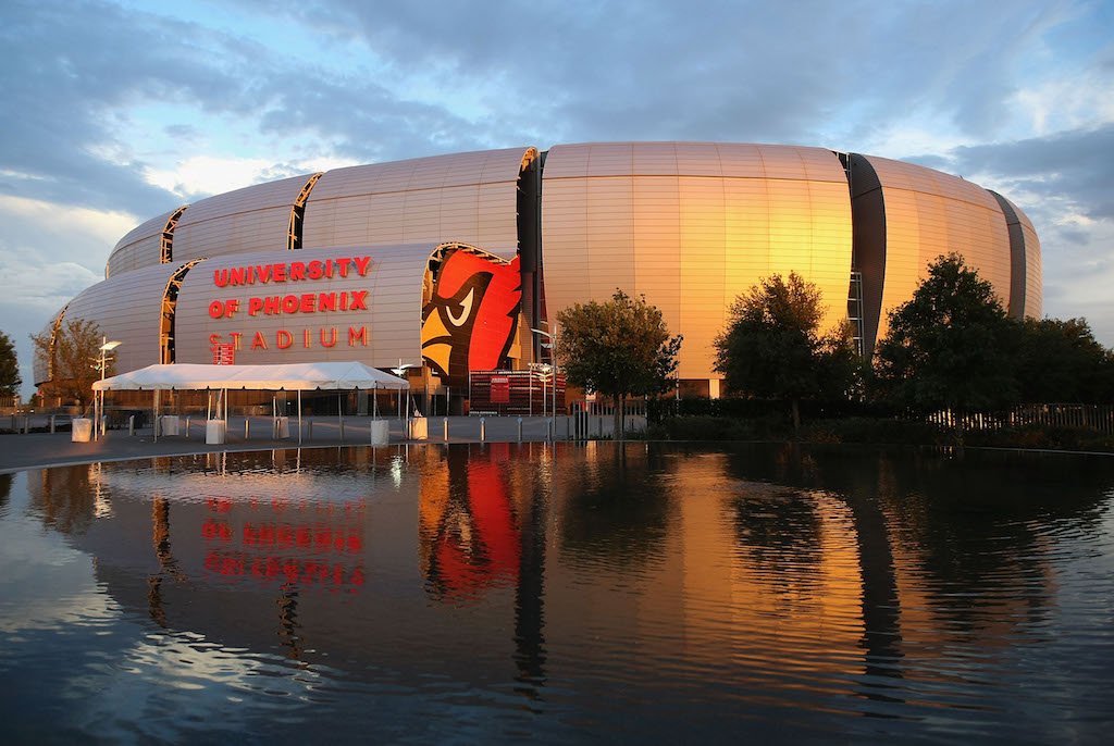 University of Phoenix Stadium is one of the best NFL stadiums in the league