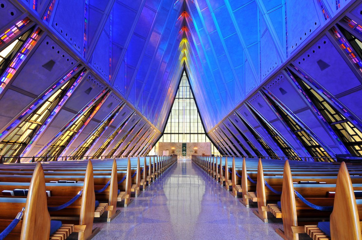 chapel at the United States Air Force Academy
