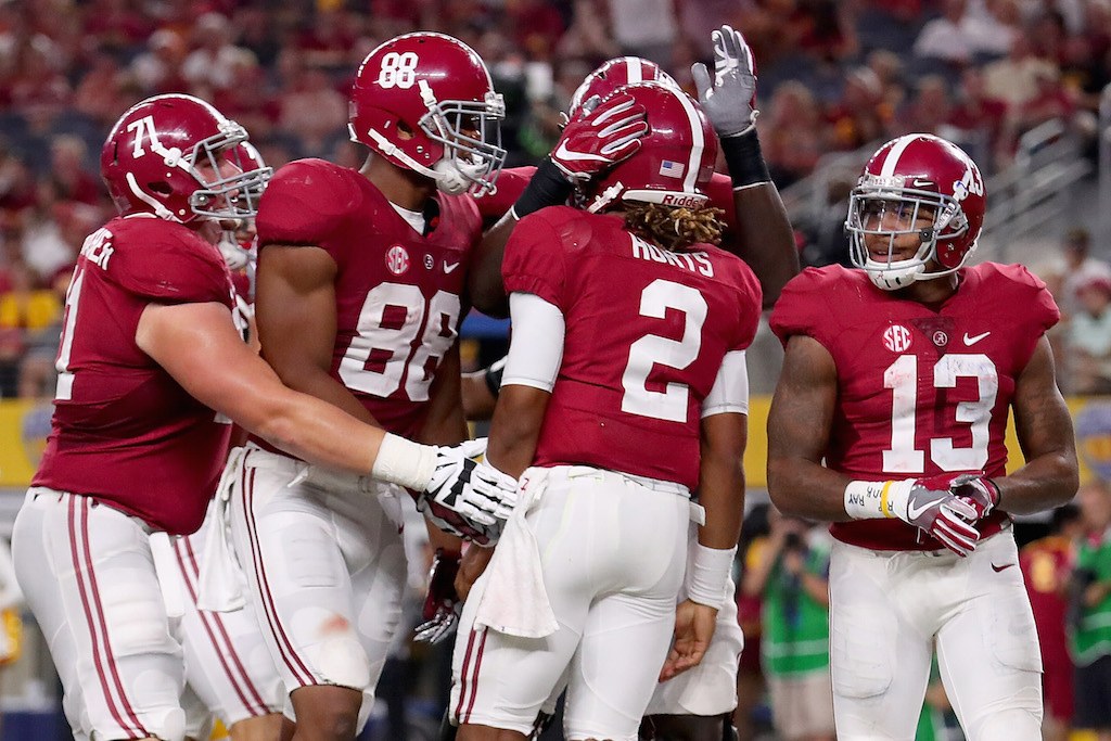 Alabama is No. 1 | Tom Pennington/Getty Images