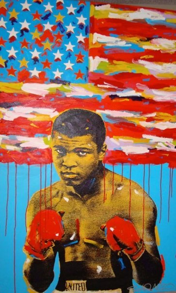painting of ali