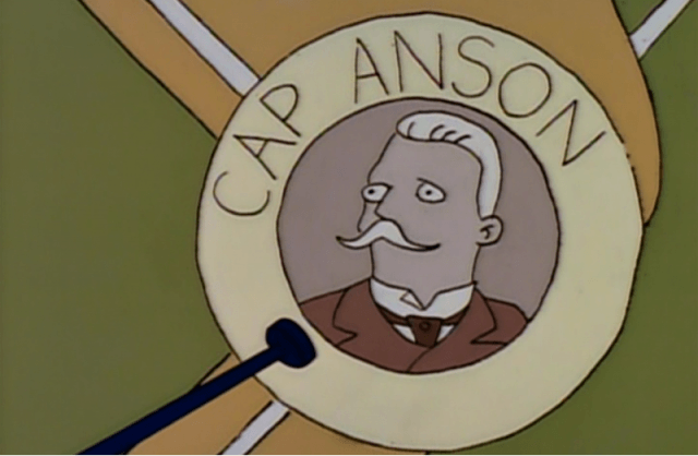 Cap Anson on "The Simpsons"