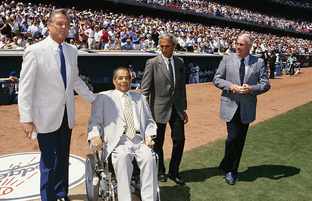 Don Drysdale, Roy Campanella, Sandy Koufax and Duke Snider