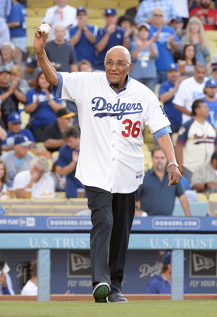 Former Los Angeles Dodgers Don Newcombe