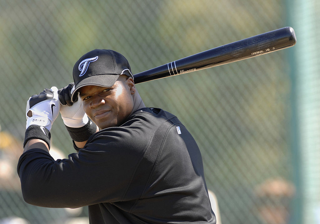 First baseman Frank Thomas