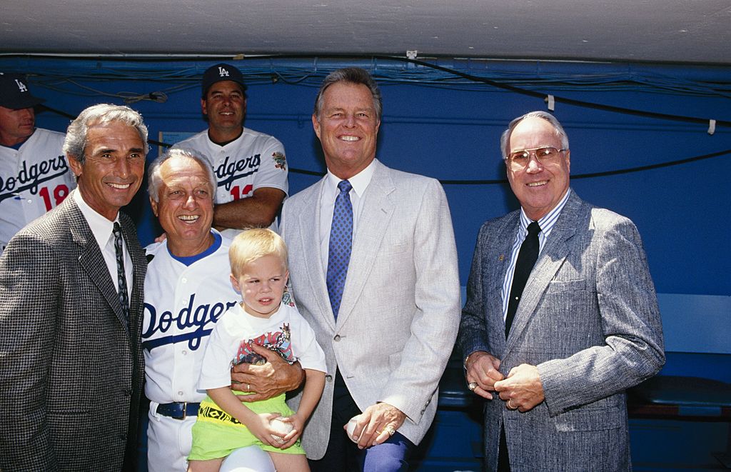 Sandy Koufax, Tommy Lasorda, Don Drysdale and Duke Snider