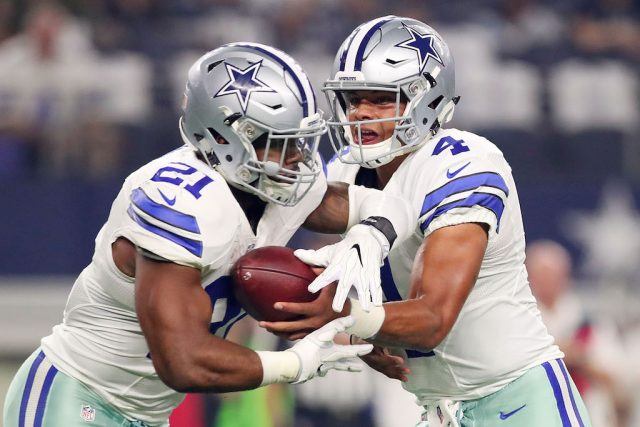 Ezekiel Elliott and Dak Prescott