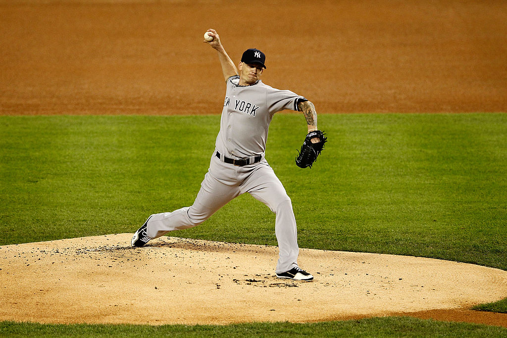 A.J. Burnett of the New York Yankees