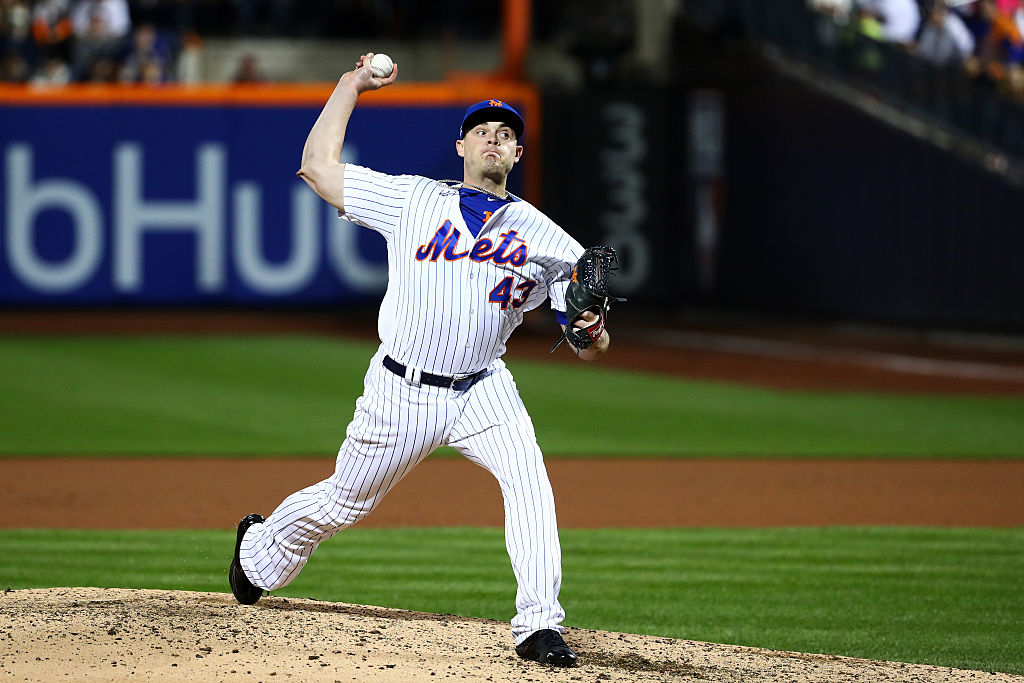 Addison Reed #43 of the New York Mets