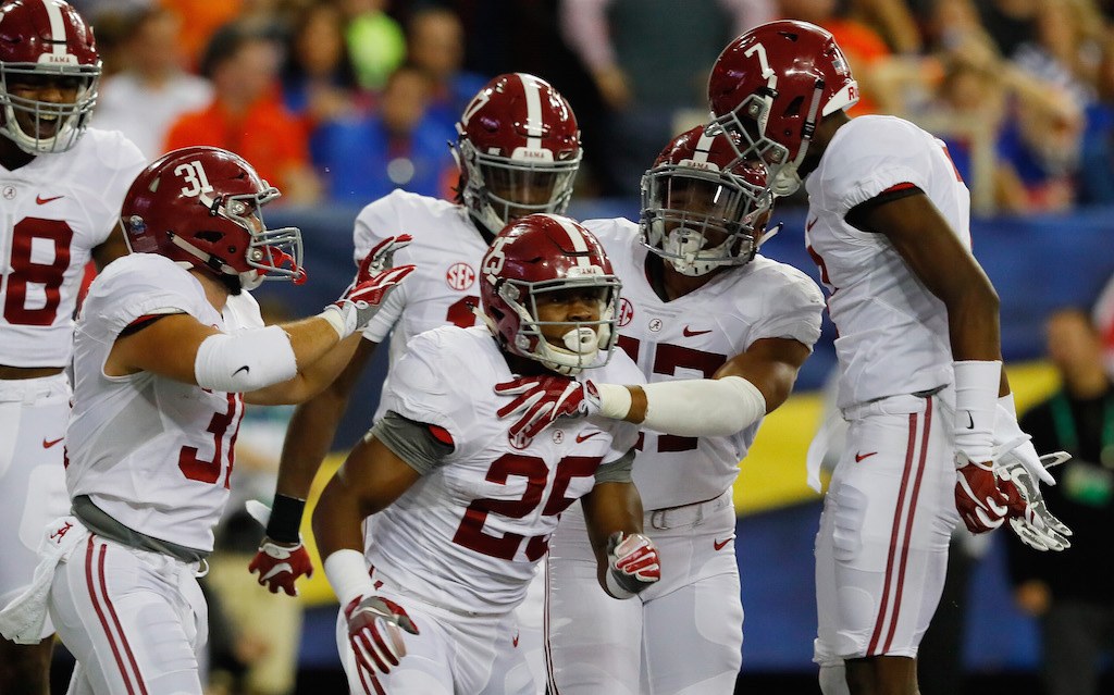 The Alabama Crimson Tide are poised to go back-to-back | Kevin C. Cox/Getty Images