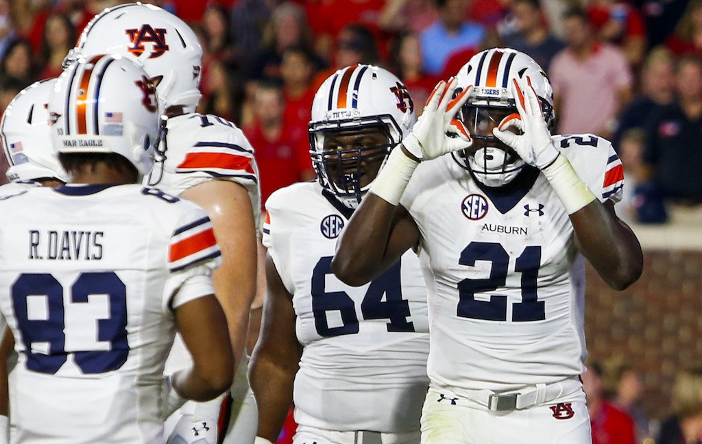 Auburn alum have been known to suit up on Sundays | Butch Dill/Getty Images