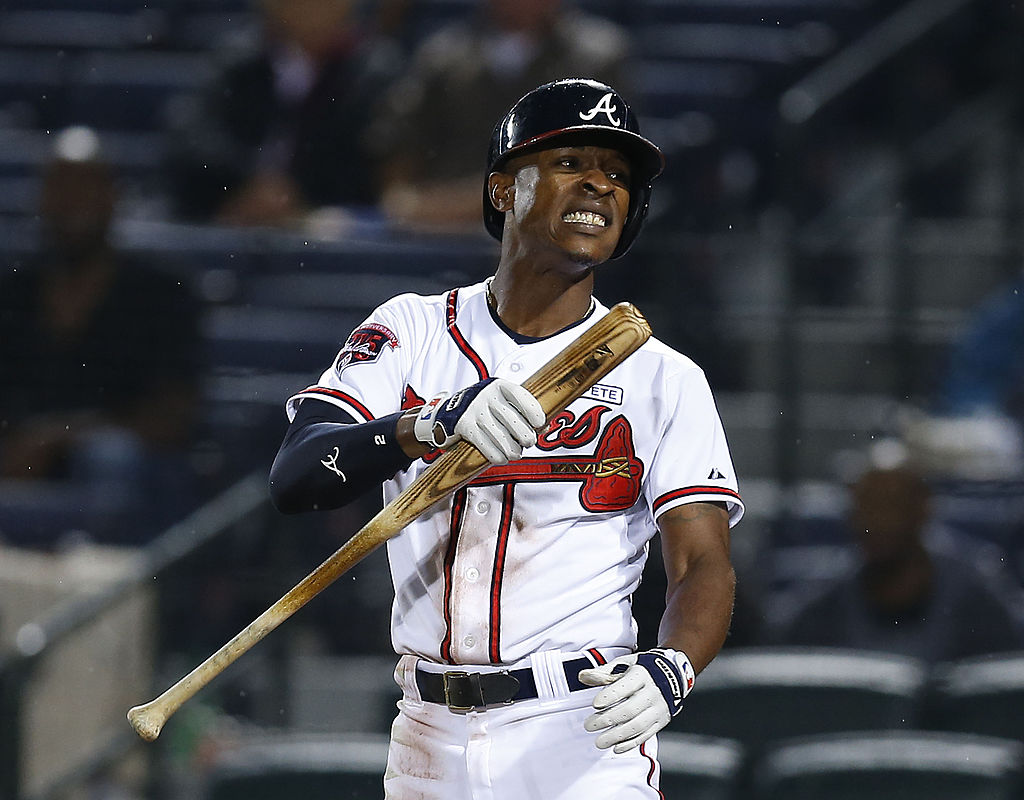 B.J. Upton of the Atlanta Braves