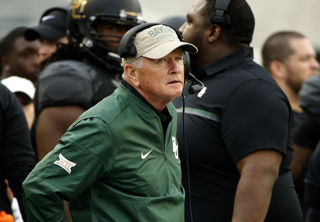 The Baylor Bears need to do better