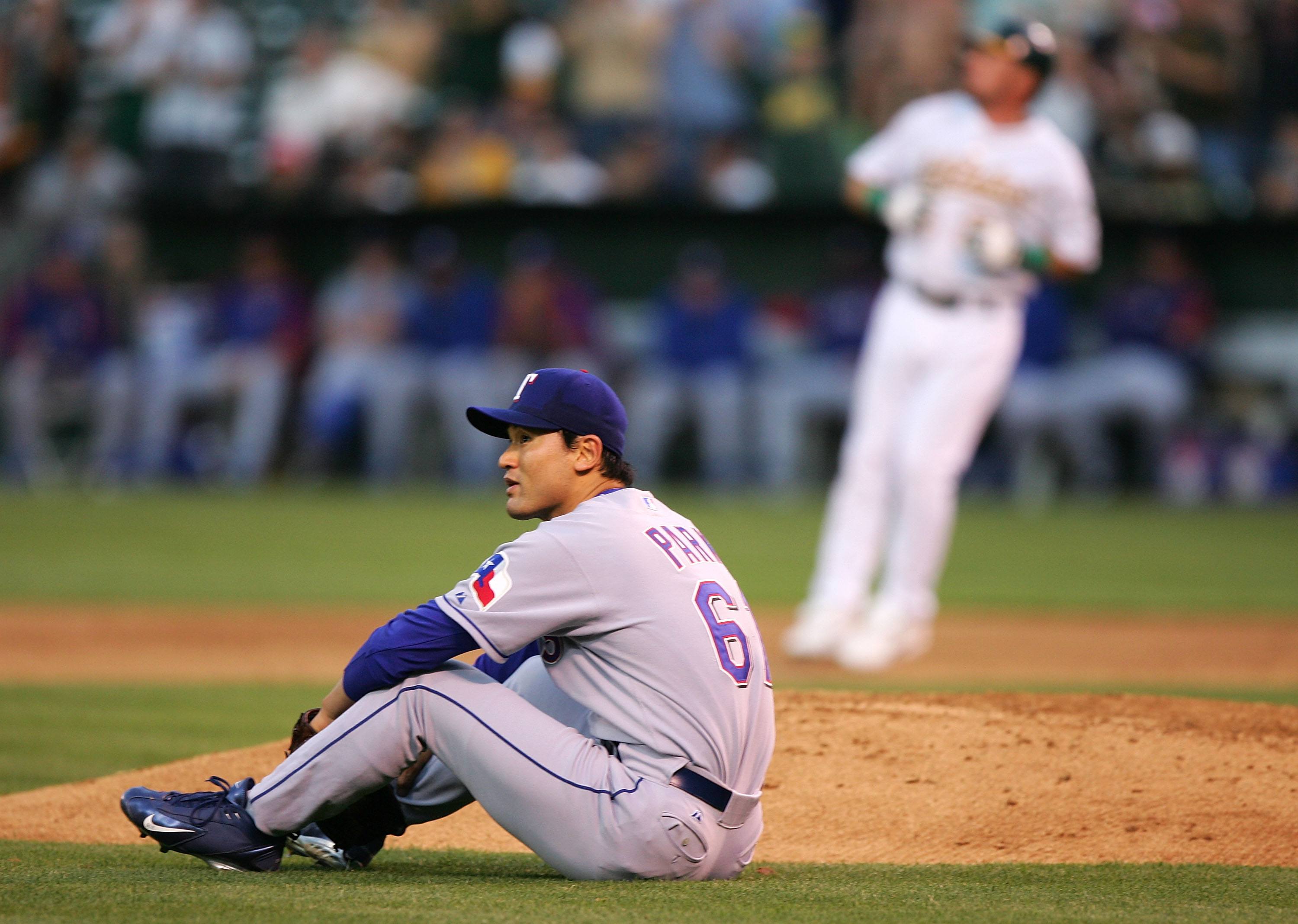 Chan Ho Park of the Texas Rangers