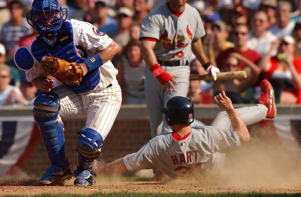 Second baseman Bo Hart of the St. Louis Cardinals