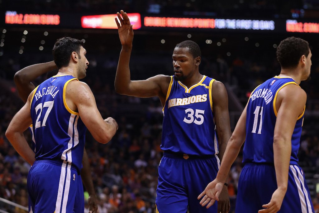 The Golden State Warriors are rolling