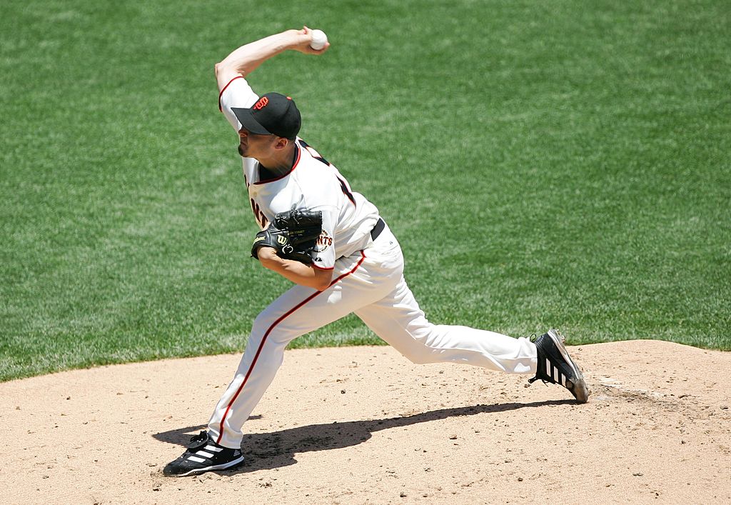 Jason Schmidt of the San Francisco Giants