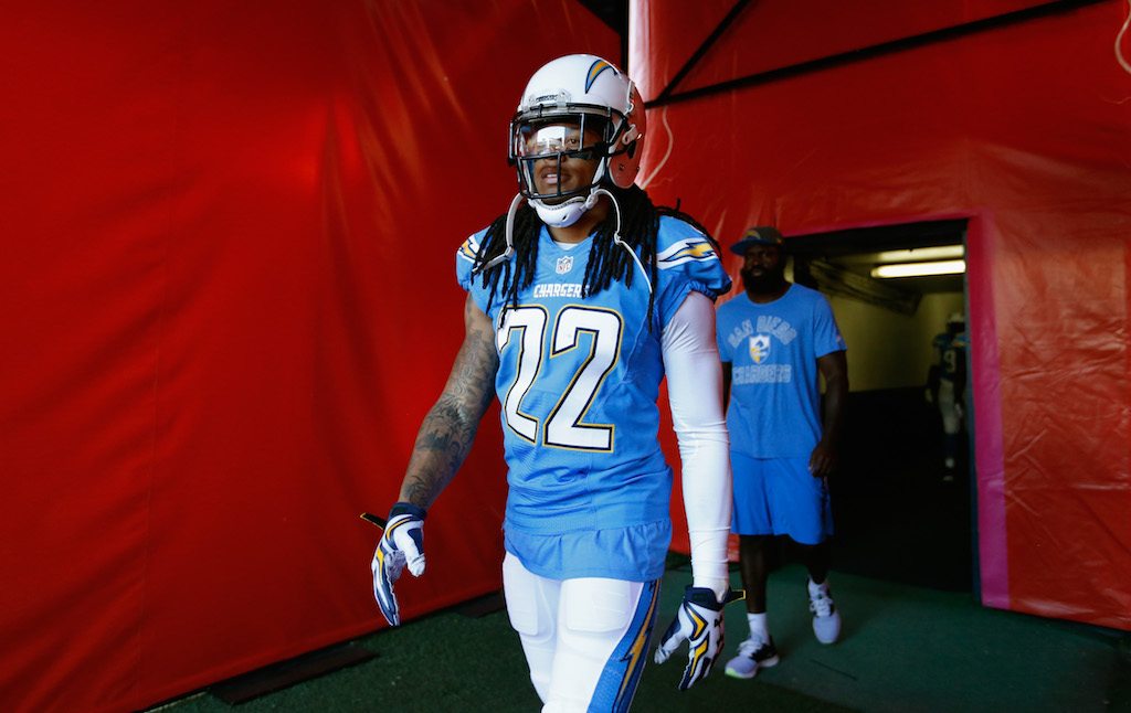 Jason Verrett was emerging as one of the best cornerbacks in the game before his injury | Sean M. Haffey/Getty Images