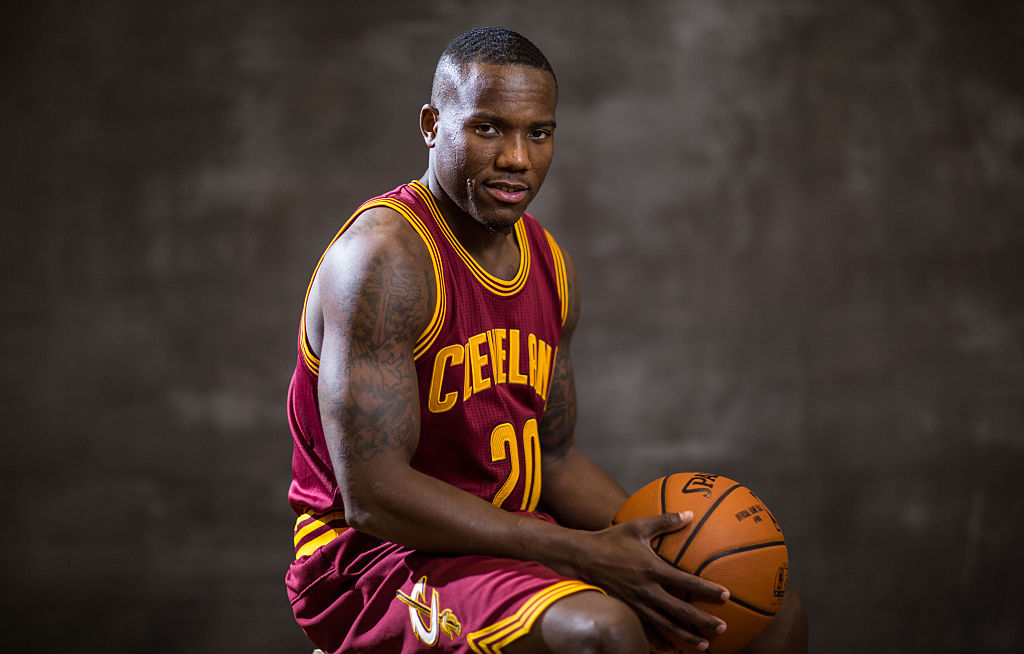 Kay Felder of the Cleveland Cavaliers poses for a publicity shot
