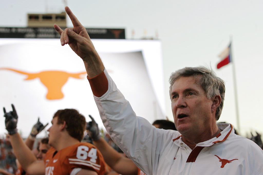 Mack Brown consistently had the Texas Longhorns in contention 