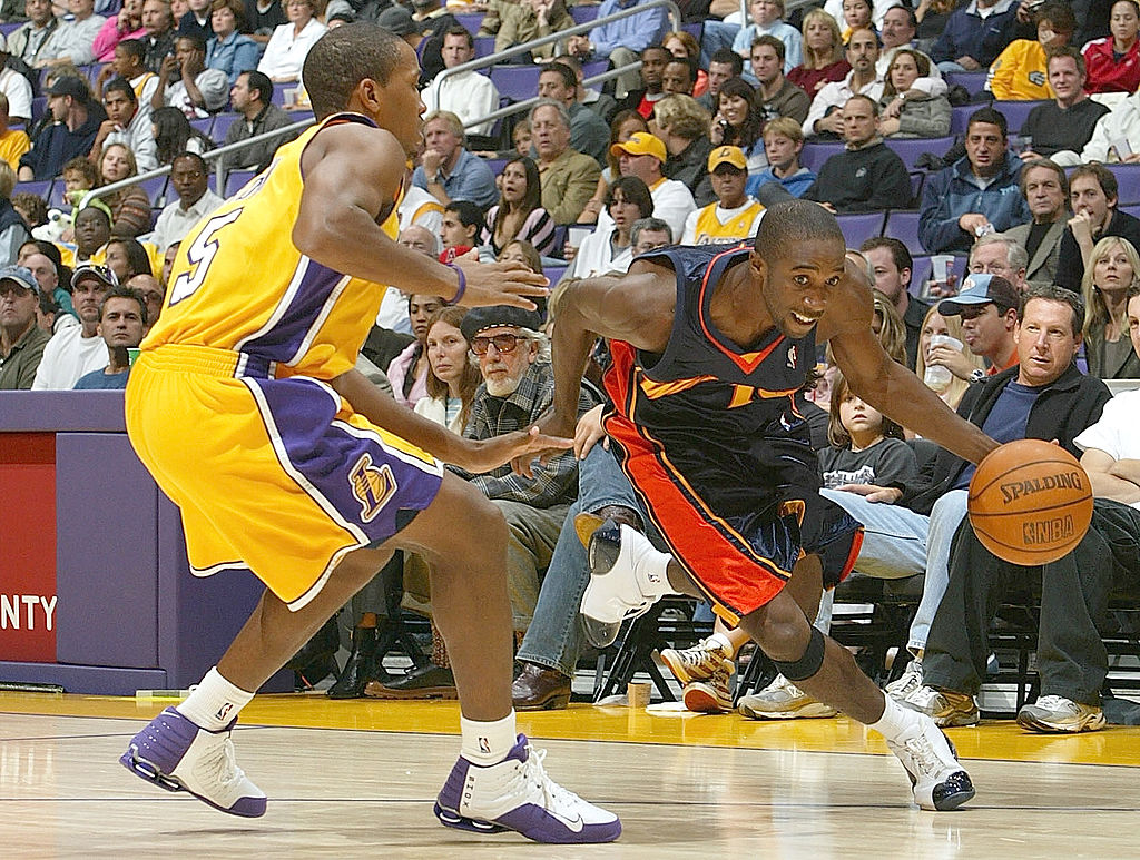 Speedy Claxton of the Golden State Warriors
