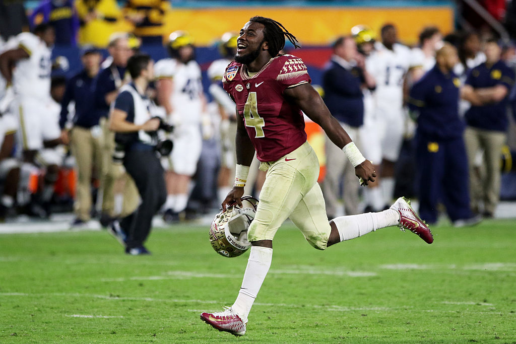 MVP Dalvin Cook #4 of the Florida State Seminoles