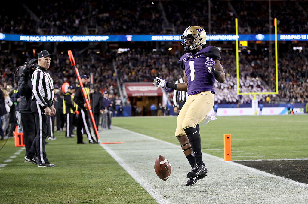 John Ross of the Washington Huskies