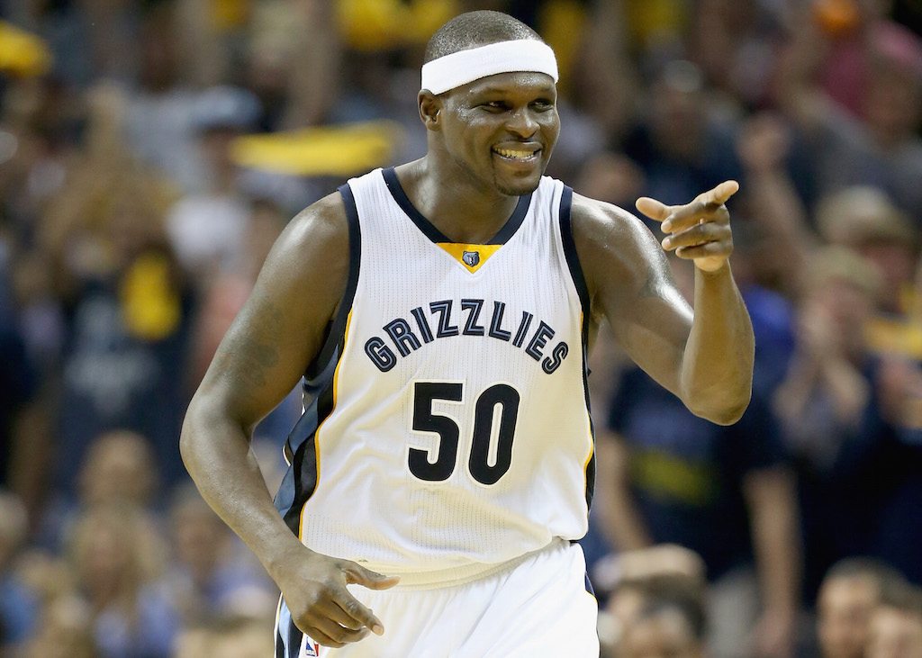 Zach Randolph is feeling good | Andy Lyons/Getty Images
