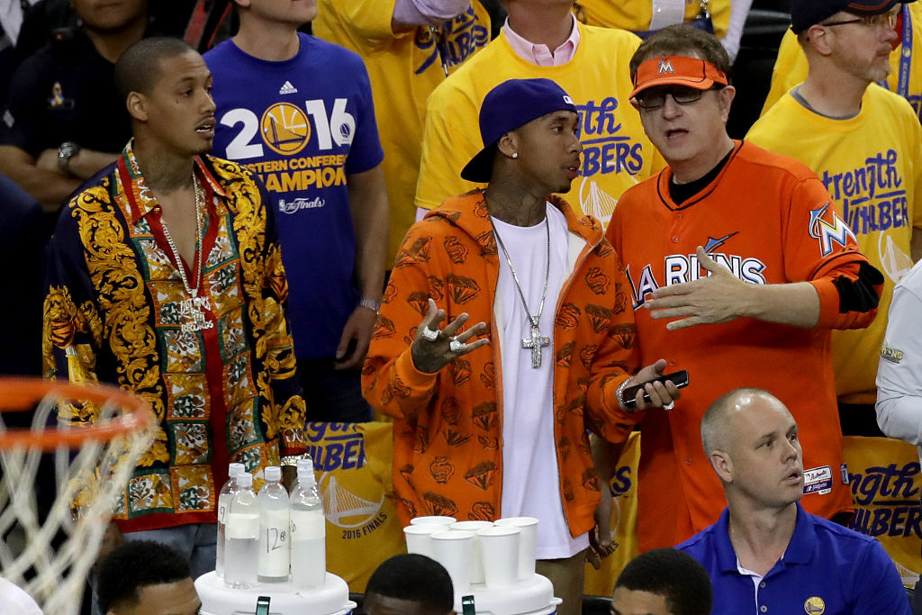 fan in marlins jersey