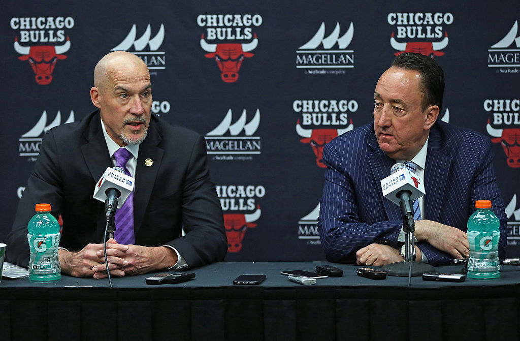 John Paxson and Gar Forman making excuses for why they're not good at their jobs. 