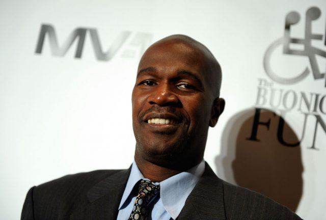 Herb Williams attends a benefit dinner.