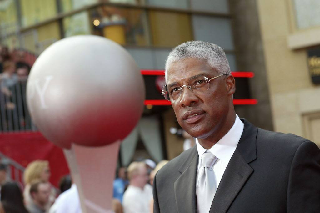 Julius Erving attends the 2003 ESPY Awards.