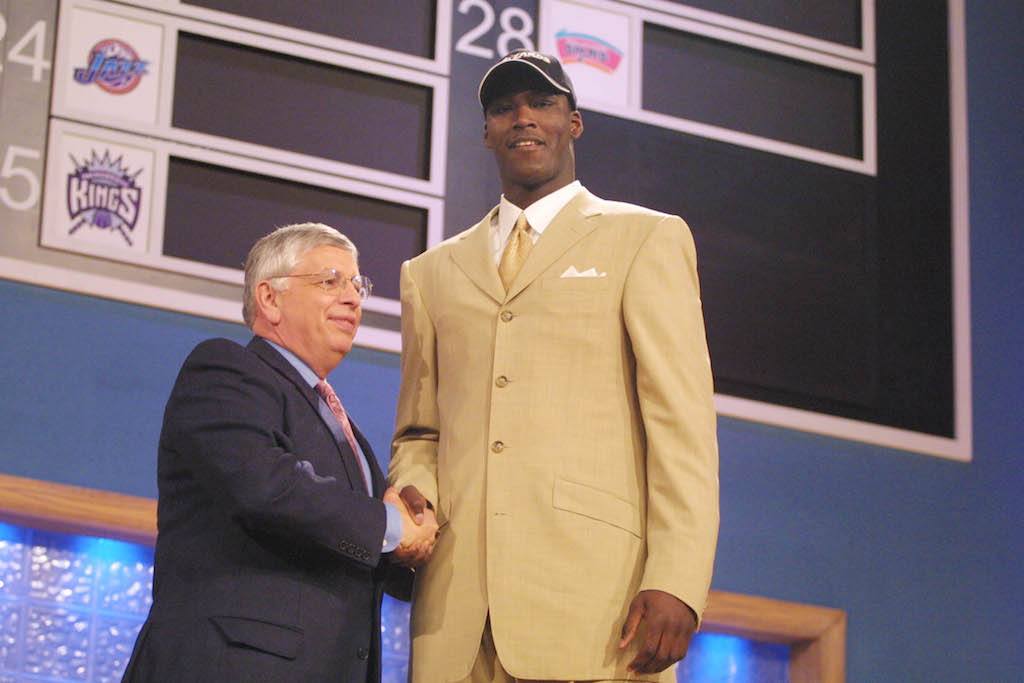 Kwame Brown is selected by the Wizards.