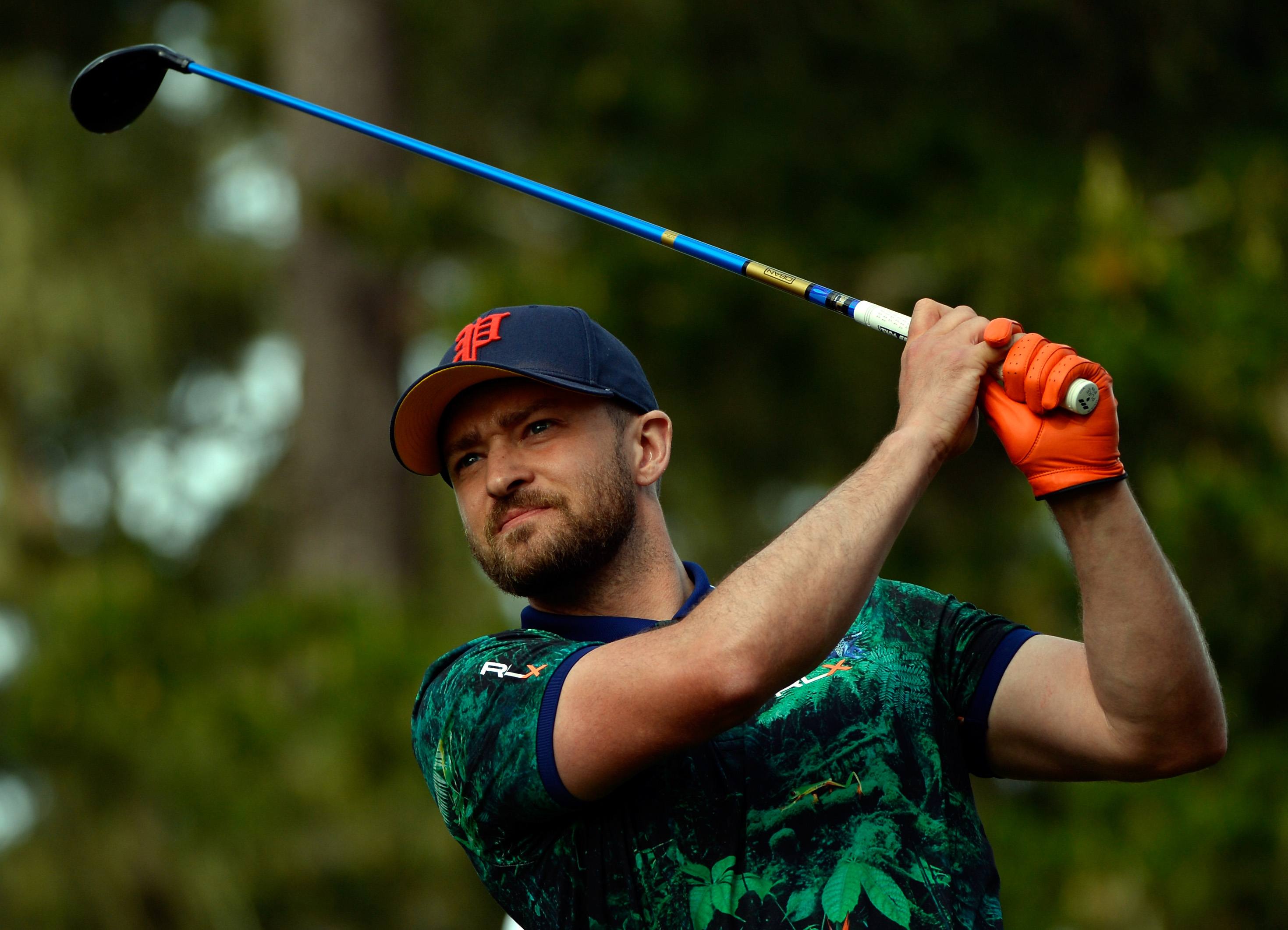 Justin Timberlake takes a shot.