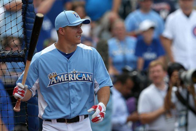 mike trout all star game jersey