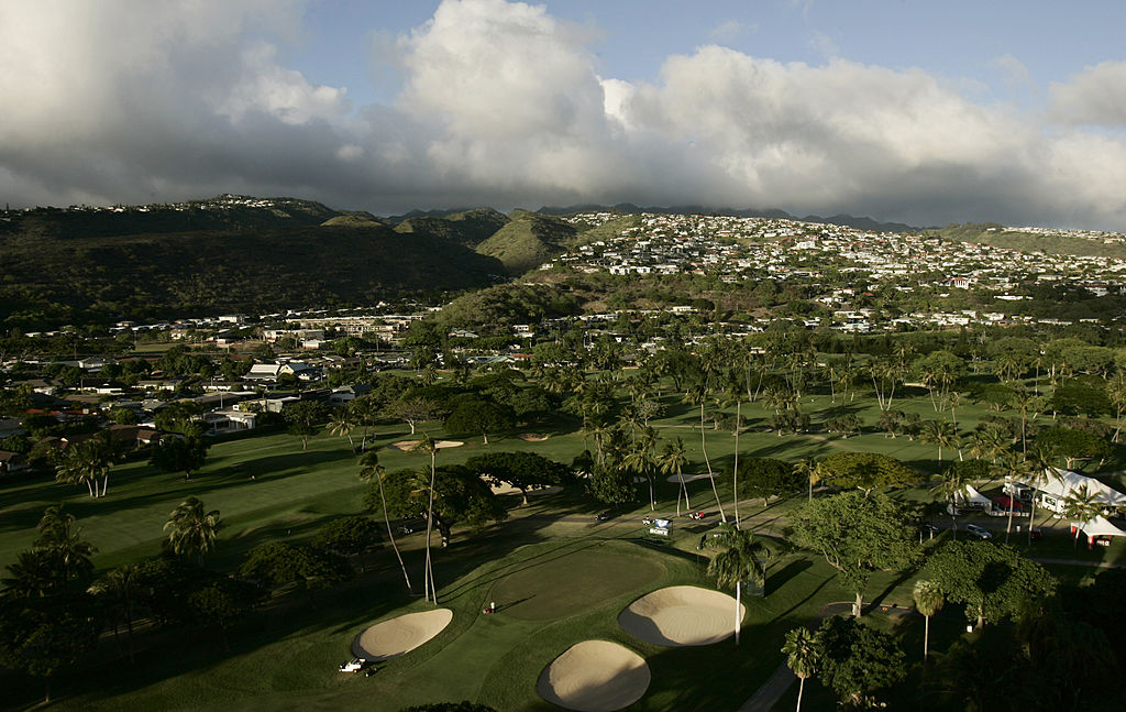 Honolulu hosts the Sony Open at Waialae Country Club.