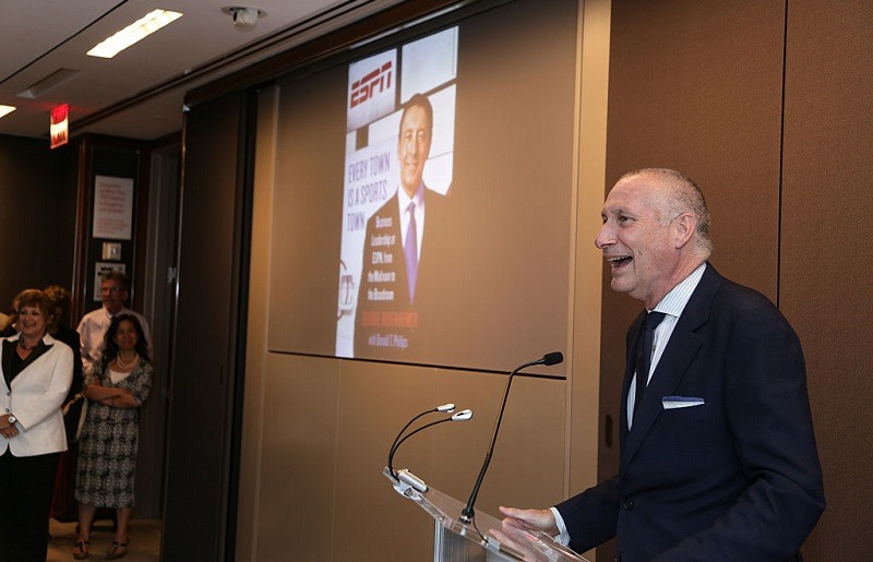 President of ESPN Inc. John Skipper speaks at an event.