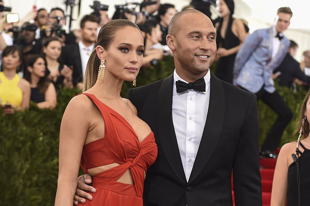Hannah Jeter and Derek Jeter at the Gala Derek Jeter Arrives at Gala
